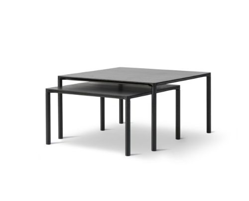 Fredericia Furniture 6720 Piloti Sofabord 75x75x41 cm - Sortlakeret Eg