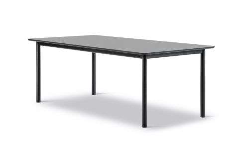 Fredericia Furniture 6631 Plan Bord 200x100 cm - Sort/Sort