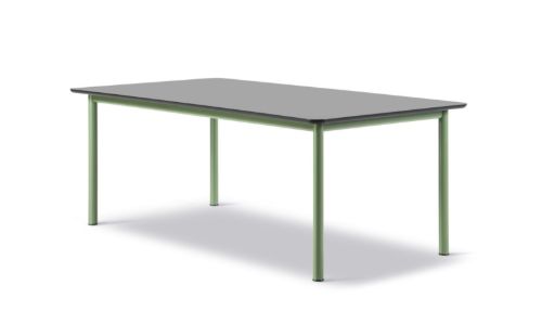 Fredericia Furniture 6631 Plan Bord 200x100 cm - Sort/Modernist Green