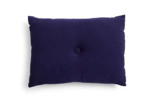 HAY Dot Cushion Linen 45x60 cm - Dark Blue