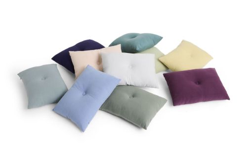 HAY Dot Cushion Linen 45x60 cm - Burgundy