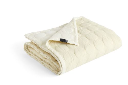HAY Mega Dot Sengetæppe 260x260 cm - Ivory