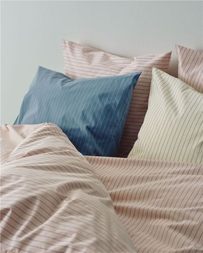 HAY Fineline Duvet Cover 135x200 cm - Soft Pink