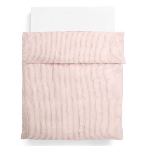 HAY Fineline Duvet Cover 200x200 cm - Soft Pink