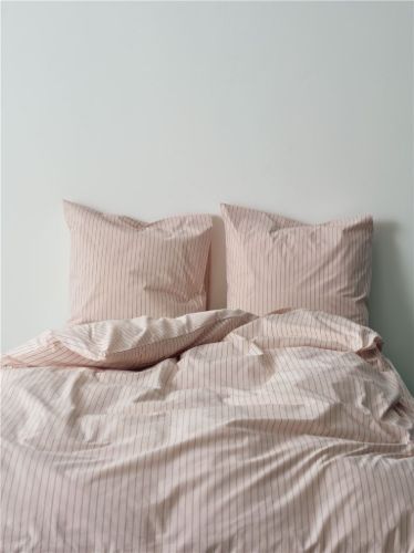 HAY Fineline Duvet Cover 240x220 cm - Soft Pink