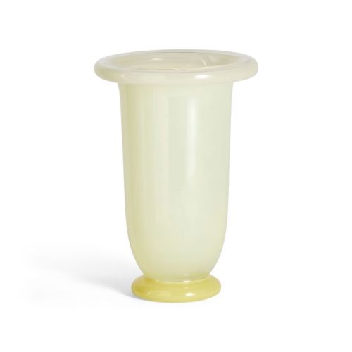 HAY Empire Vase H: 21 cm - Lime Yellow