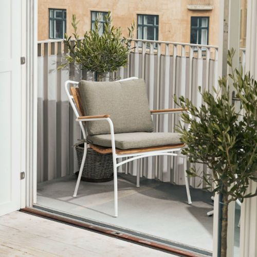 Mandalay Rygpude til Marguerit Loungestol 50x38 cm - Polyester/Army