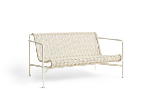 HAY Palissade Cord Lounge Sofa B: 139 cm - Cream White 