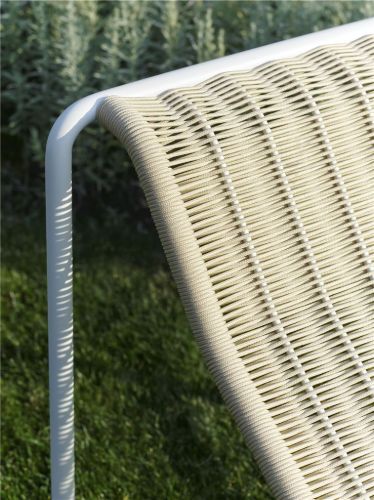 HAY Palissade Cord Lounge Sofa B: 139 cm - Cream White 