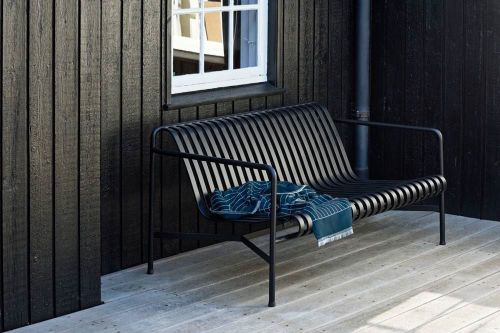 HAY Palissade Lounge Sofa L: 139 cm - Anthracite 
