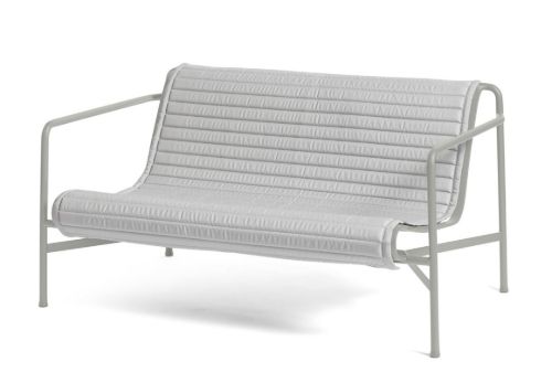 HAY Palissade Lounge Sofa Quilted Cushion 115,5x124 cm - Sky Grey