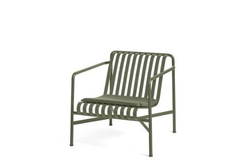 HAY Palissade Lounge Chair High & Low Seat Cushion 52,5x48 cm - Olive