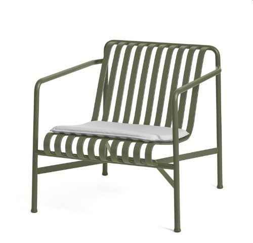 HAY Palissade Lounge Chair High & Low Seat Cushion 52,5x48 cm  - Sky Grey