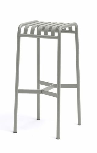 HAY Palissade Bar Stool H: 78 cm - Sky Grey 