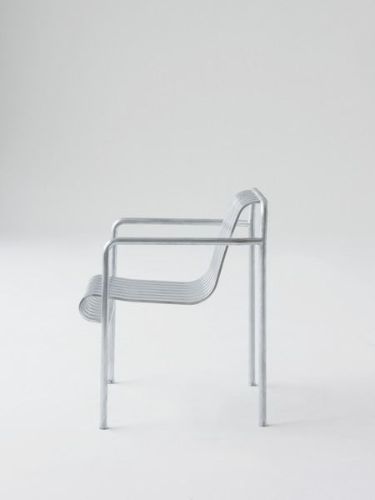 HAY Palissade Armchair  - Hot Galvanised
