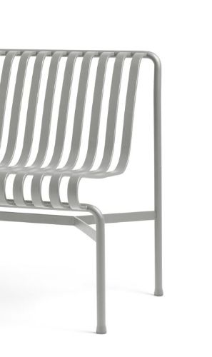 HAY Palissade Dining Bench Without Armrest L: 120 cm - Sky Grey