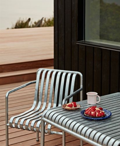 HAY Palissade Table 170x90 cm - Hot Galvanised 