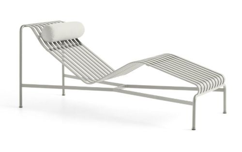 HAY Palissade Chaise Lounge Headrest Cushion 49,5x195 cm - Sky Grey