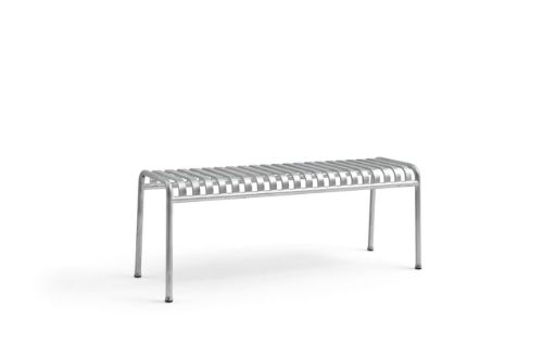 HAY Palissade Dining Bench Without Armrest L: 120 cm - HOT GALVANISED STEEL