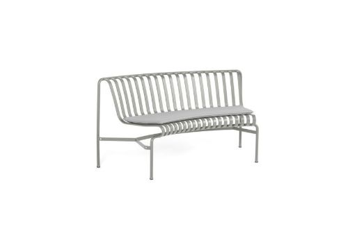 HAY Palissade Park Dining Bench Cushion In / 1 Pcs. L: 121,5 cm - Sky Grey