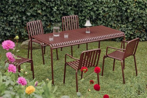 HAY Palissade Armchair SH: 45 cm - Iron Red