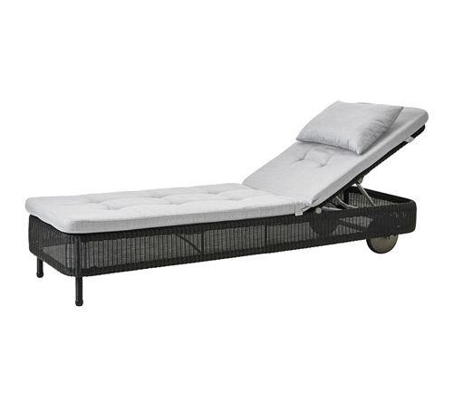 Cane-line Outdoor Presley Hyndesæt Til Solvogn - Light Grey