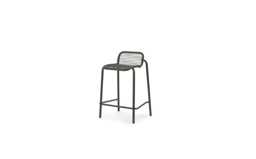 Normann Copenhagen Outdoor Vig Barstol 65 cm - Mørkegrøn