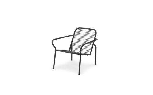 Normann Copenhagen Outdoor Vig Lænestol  - Sort