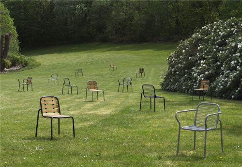 Normann Copenhagen Outdoor Vig Lænestol  - Sort