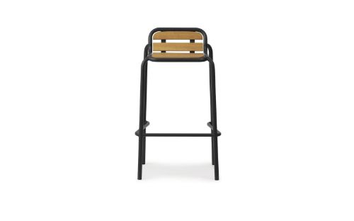 Normann Copenhagen Outdoor Vig Barstol 75 cm - Sort