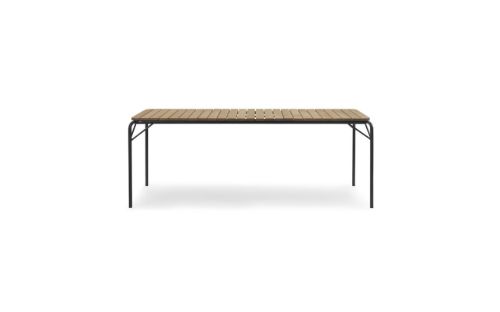 Normann Copenhagen Outdoor Vig Robinie Bord 90x200 cm - Sort