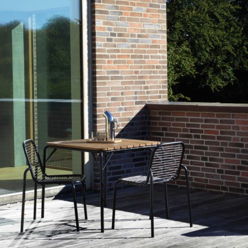 Normann Copenhagen Outdoor Vig Robinie Bord 90x90 cm - Robinia Sort