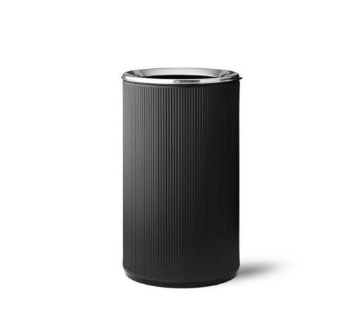 Vipp 19 Åben Spand 60 L - Sort/Poleret