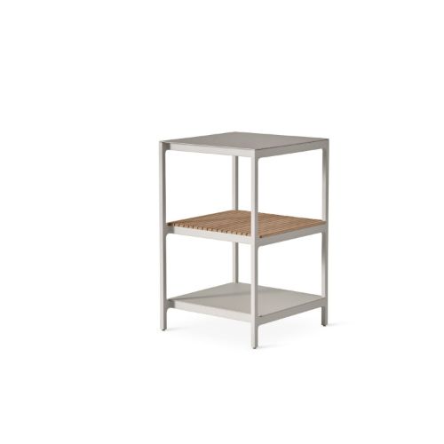 Vipp 740 Open-Air Outdoor Kitchen Unit Small L: 59 cm - Teak/Aluminium