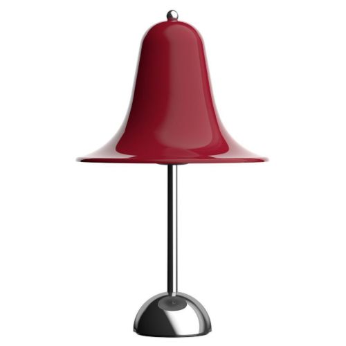 Verpan Pantop Table Lamp Ø: 23 cm - Metal/Cherry Red