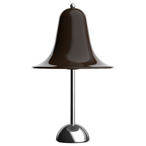 Verpan Pantop Table Lamp Ø: 23 cm - Metal/Pitch Brown 