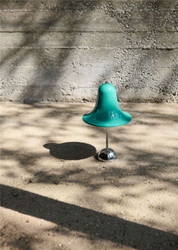 Verpan Pantop Table Lamp Ø: 23 cm - Metal/Light Teal