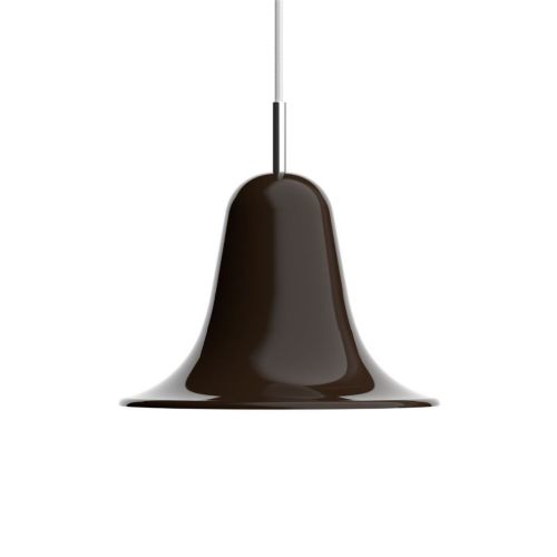 Verpan Pantop Pendel Ø: 23 cm - Metal/Pitch Brown