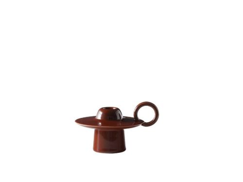 &Tradition Momento Candleholder JH39 7,5x15,1 cm - Red Brown
