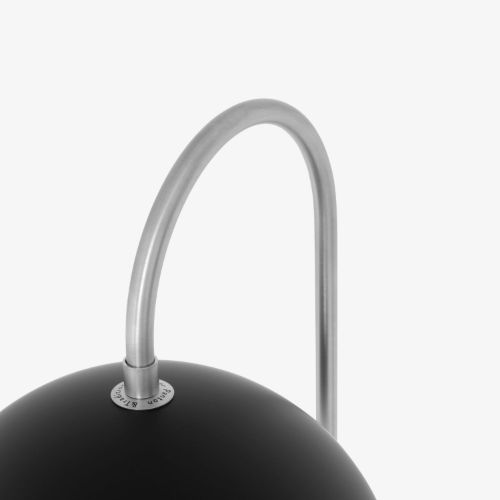 &Tradition Flowerpot VP12 Gulvlampe H: 122 cm - Matt Black