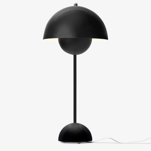 &Tradition Flowerpot VP3 Bordlampe H: 50 cm - Matt Black