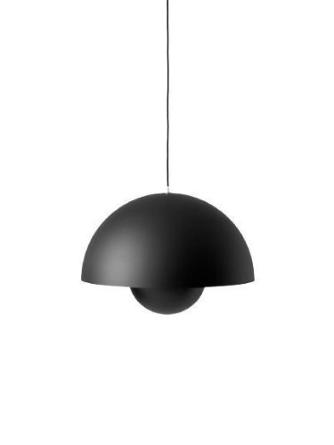 &Tradition Big Flowerpot VP2 Pendel Ø: 50 cm - Matt Black