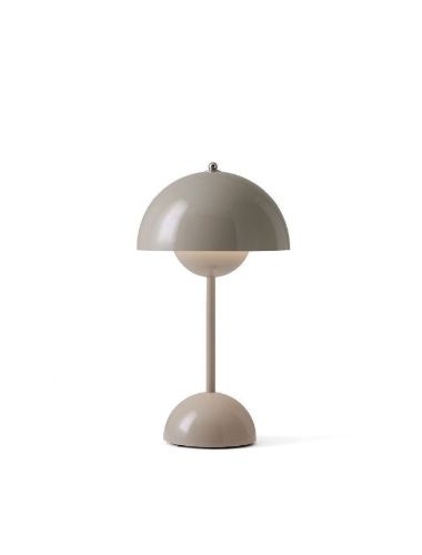 &Tradition Flowerpot VP9 Bordlampe H: 29,5 cm - Grey Beige