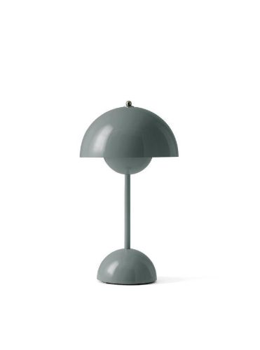 &Tradition Flowerpot VP9 Bordlampe H: 29,5 cm - Stone Blue