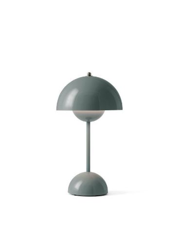 &Tradition Flowerpot VP9 Bordlampe H: 29,5 cm - Stone Blue