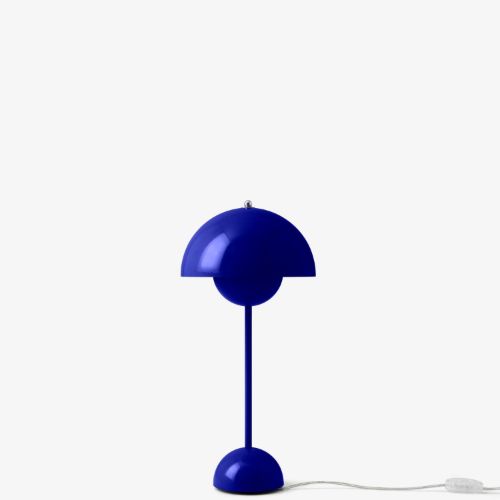 &Tradition Flowerpot VP3 Bordlampe H: 50 cm - Cobalt Blue