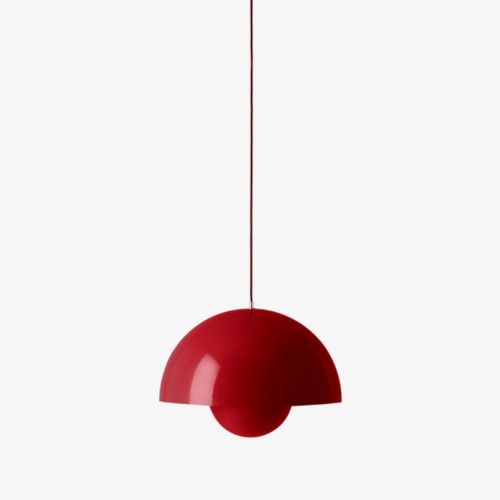 &Tradition Big Flowerpot VP2 Pendel Ø: 50 cm - Vermilion Red