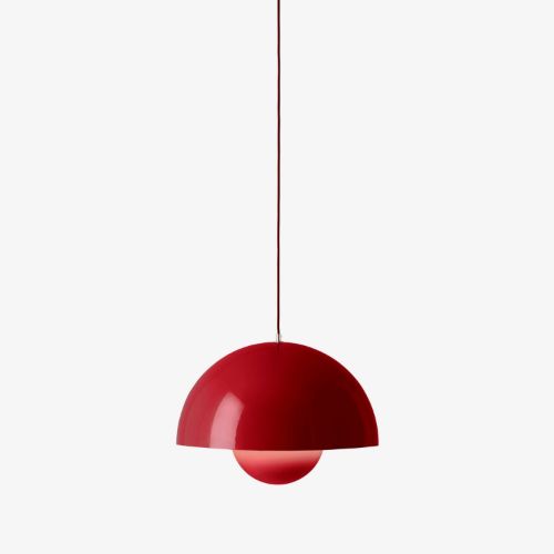 &Tradition Big Flowerpot VP2 Pendel Ø: 50 cm - Vermilion Red