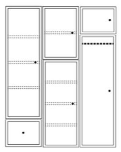 Montana Wardrobe System 04 186,3x142,8 cm - Vanilla