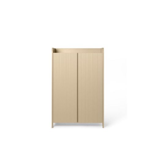 Ferm Living Sill Cupboard Low H: 110 cm - Cashmere